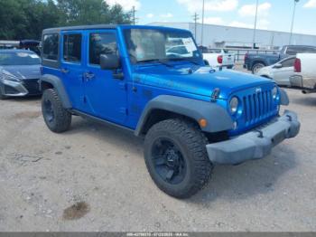  Salvage Jeep Wrangler