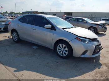 Salvage Toyota Corolla