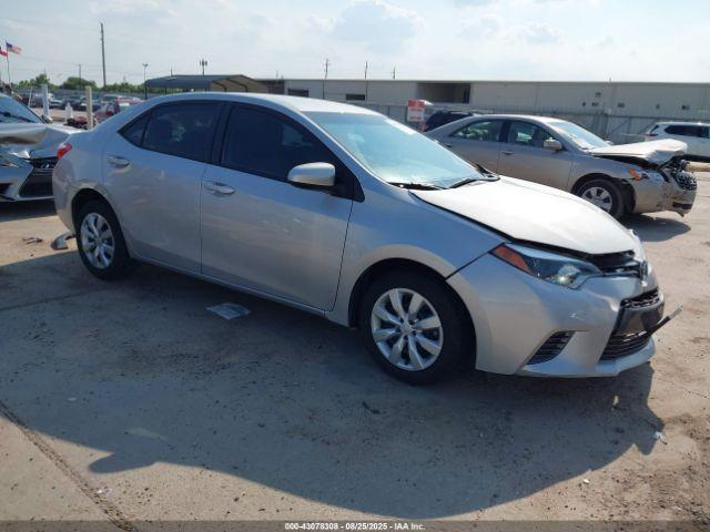  Salvage Toyota Corolla