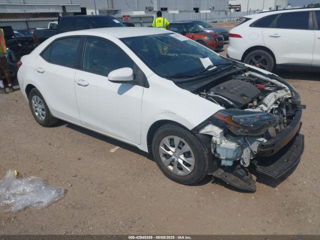  Salvage Toyota Corolla