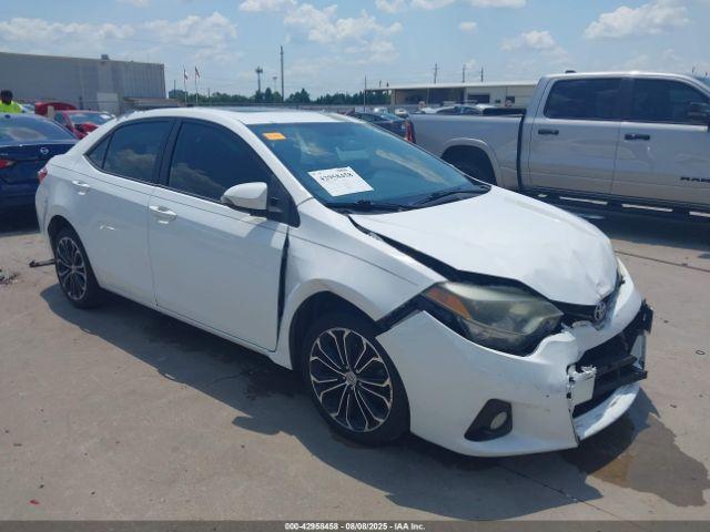  Salvage Toyota Corolla