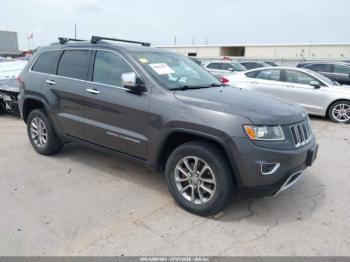  Salvage Jeep Grand Cherokee