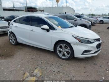  Salvage Chevrolet Cruze