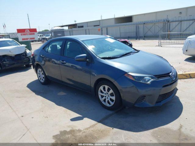  Salvage Toyota Corolla