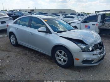  Salvage Chevrolet Cruze