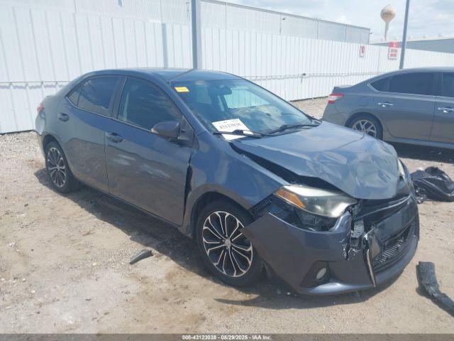  Salvage Toyota Corolla
