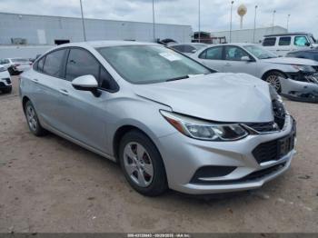  Salvage Chevrolet Cruze