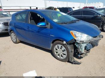  Salvage Toyota Prius c
