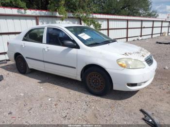  Salvage Toyota Corolla