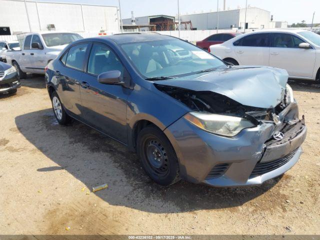  Salvage Toyota Corolla