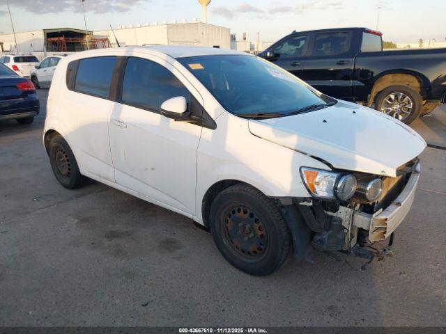  Salvage Chevrolet Sonic