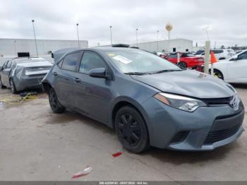  Salvage Toyota Corolla
