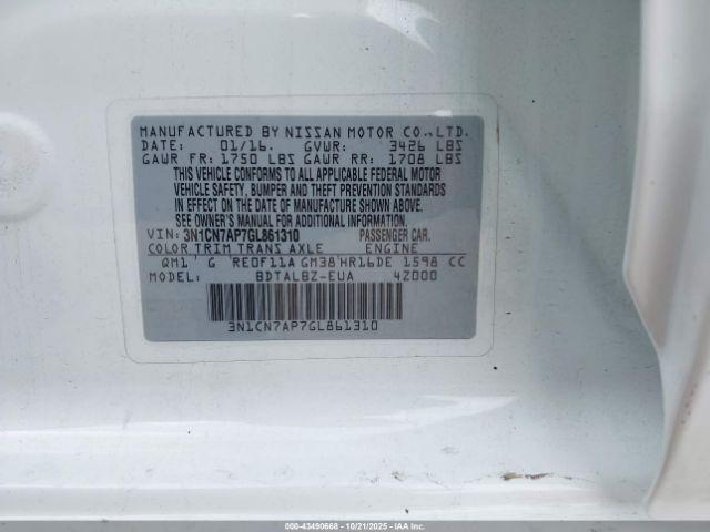 Nissan Versa Image 7