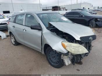  Salvage Toyota Matrix