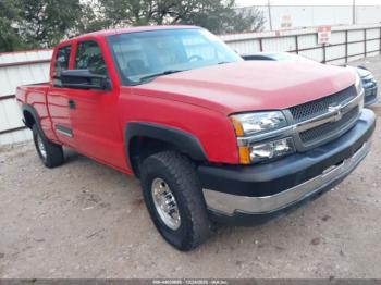 Salvage Chevrolet Silverado 2500