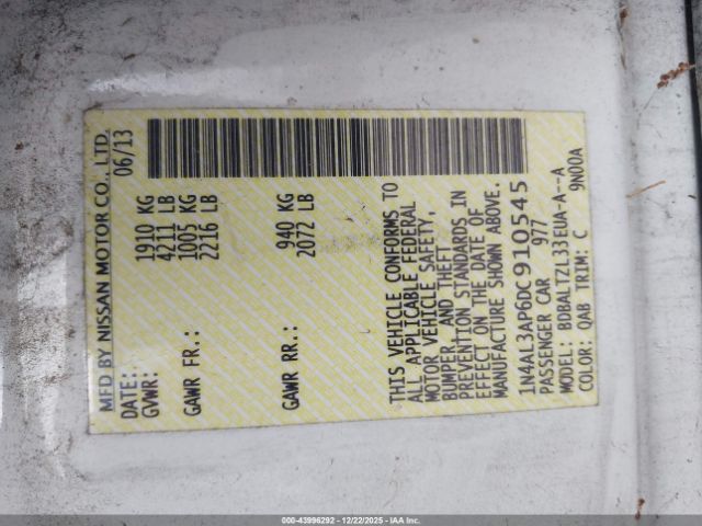 Nissan Altima 2.5 Sv Image 7