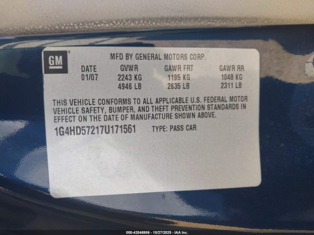 Buick Lucerne Cxl Image 12