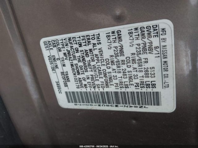 Nissan Murano Sl Image 4