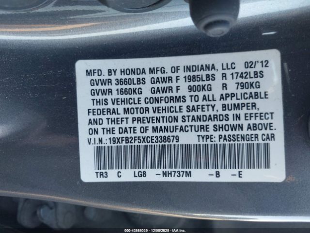 Honda Civic Lx Image 13