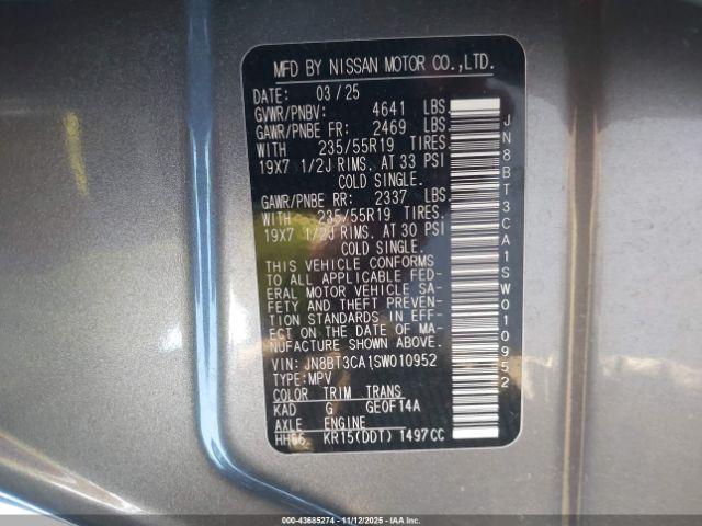 Nissan Rogue Sl Fwd Image 10