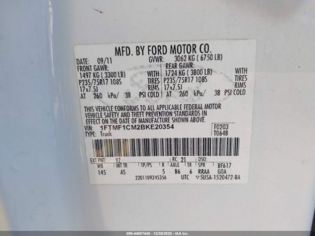 Ford F-150 Xl Image 11