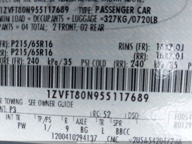 Ford Mustang Image 7