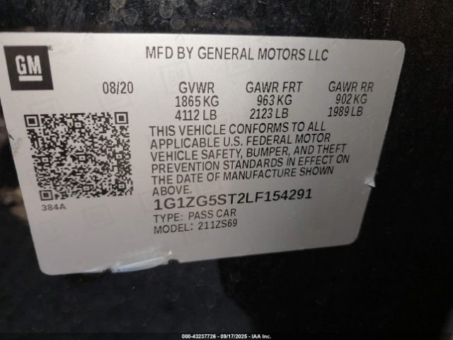 Chevrolet Malibu Fwd Rs Image 8