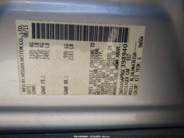 Nissan Maxima 3.5 Platinum Image 18