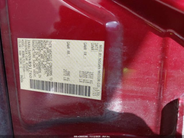 Nissan Altima 2.5 Sl Image 12