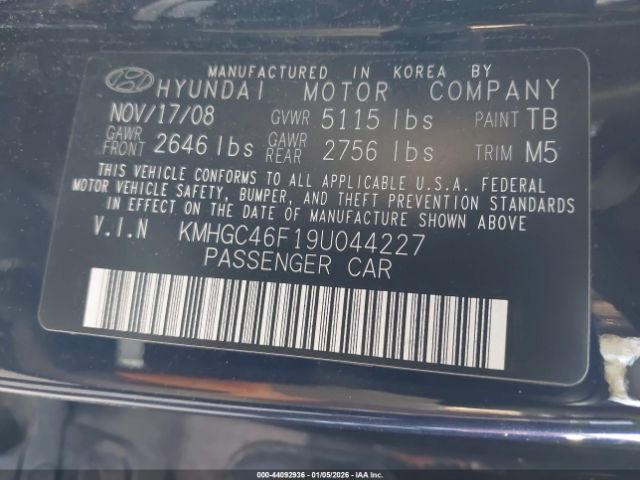 Hyundai Genesis 4.6 Image 5