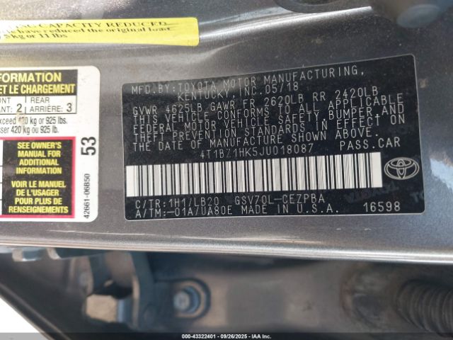 Toyota Camry Xse V6 Image 15