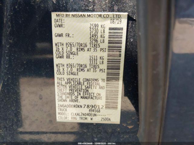 Nissan Frontier Sv Image 4