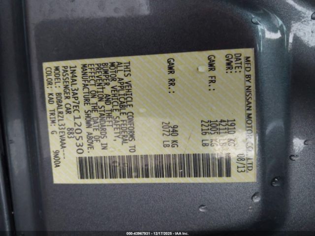 Nissan Altima 2.5 S Image 15