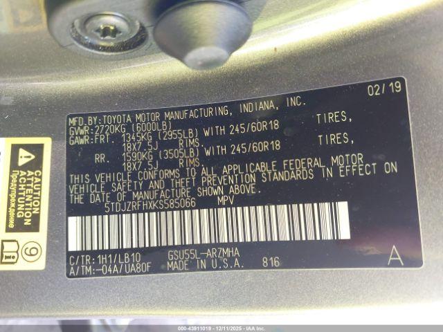 Toyota Highlander Xle Image 16