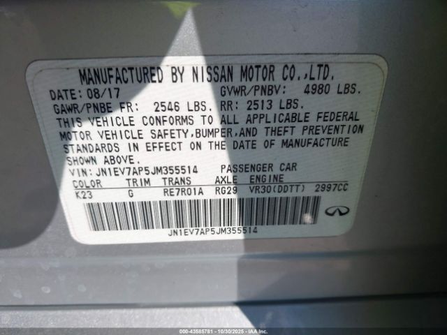 INFINITI Q50 3.0t Luxe Image 9