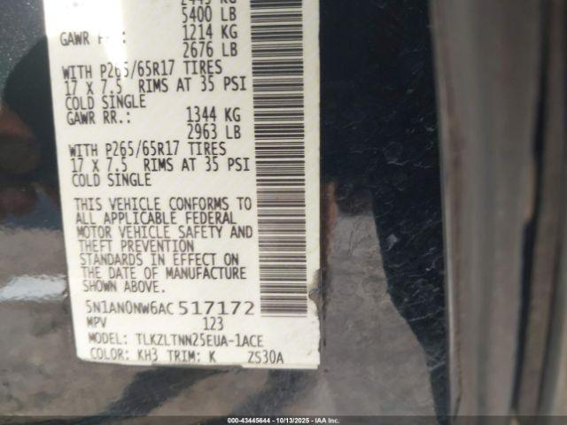 Nissan Xterra Se Image 10