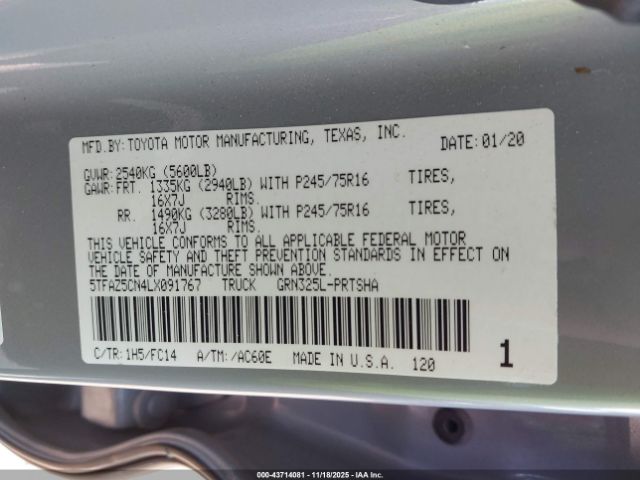 Toyota Tacoma Sr5 V6 Image 7