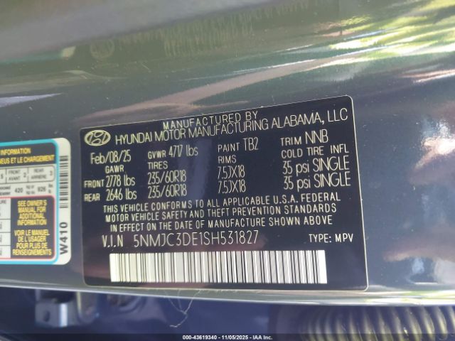 Hyundai TUCSON Sel Convenience Image 2