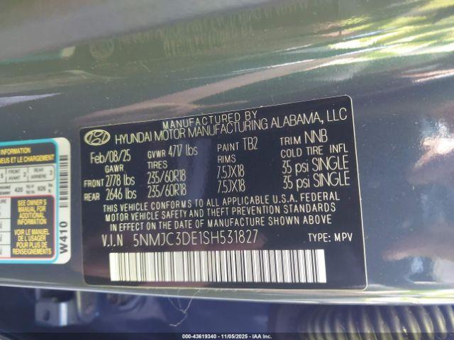 Hyundai TUCSON Sel Convenience Image 2