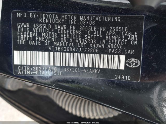 Toyota Avalon Xl Image 4