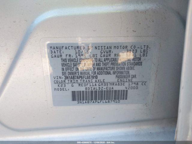 Nissan Sentra Sv Image 3