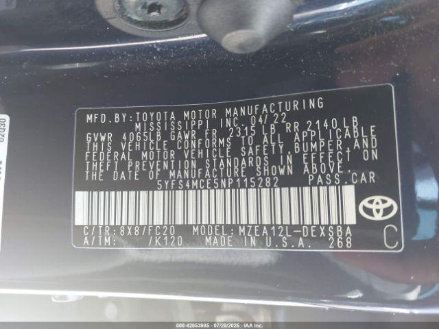 Toyota Corolla Se Image 10