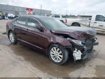  Salvage Kia Optima