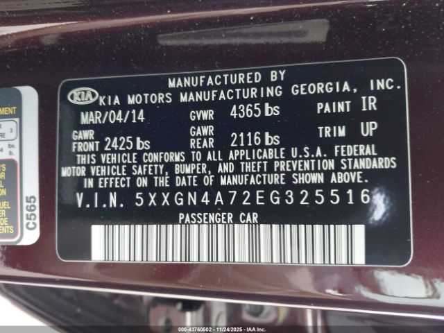 Kia Optima Ex Image 14