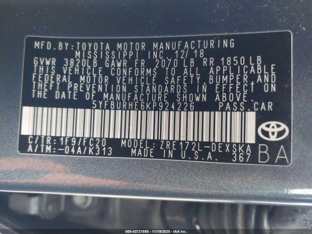 Toyota Corolla Se Image 7