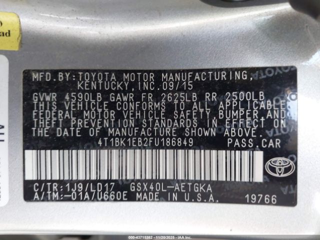 Toyota Avalon Xle Image 3