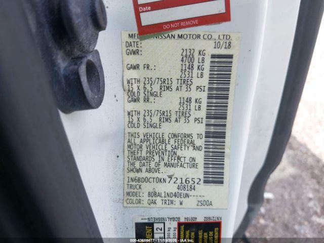 Nissan Frontier S Image 2