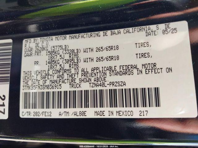 Toyota Tacoma Trd Sport Image 17