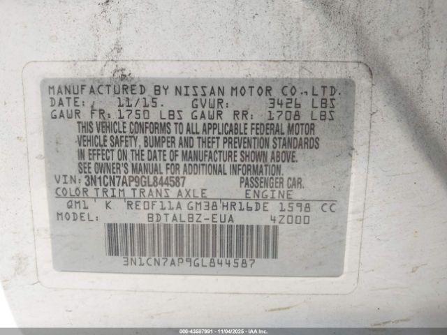 Nissan Versa Image 6