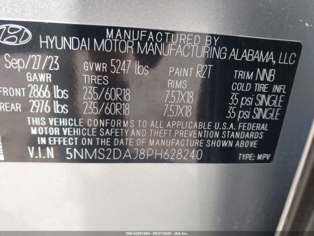 Hyundai SANTA FE Sel Image 7